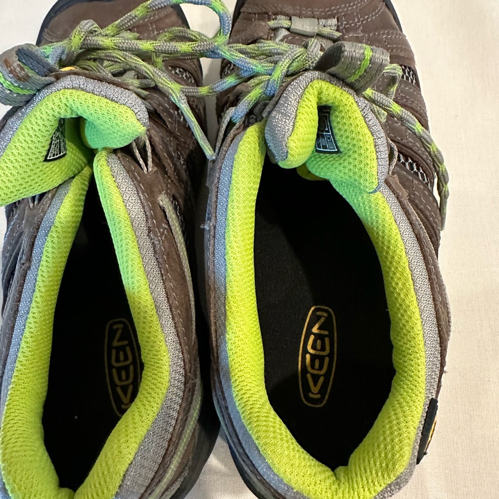 Keen Brown and Green Athletic Shoes